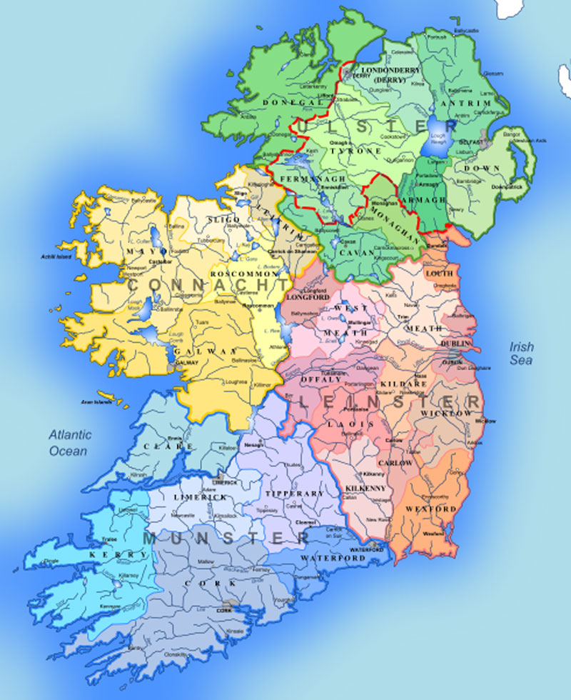 four-provinces-of-ireland