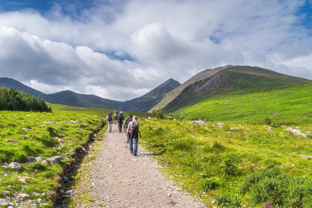 hiking the ring of kerry