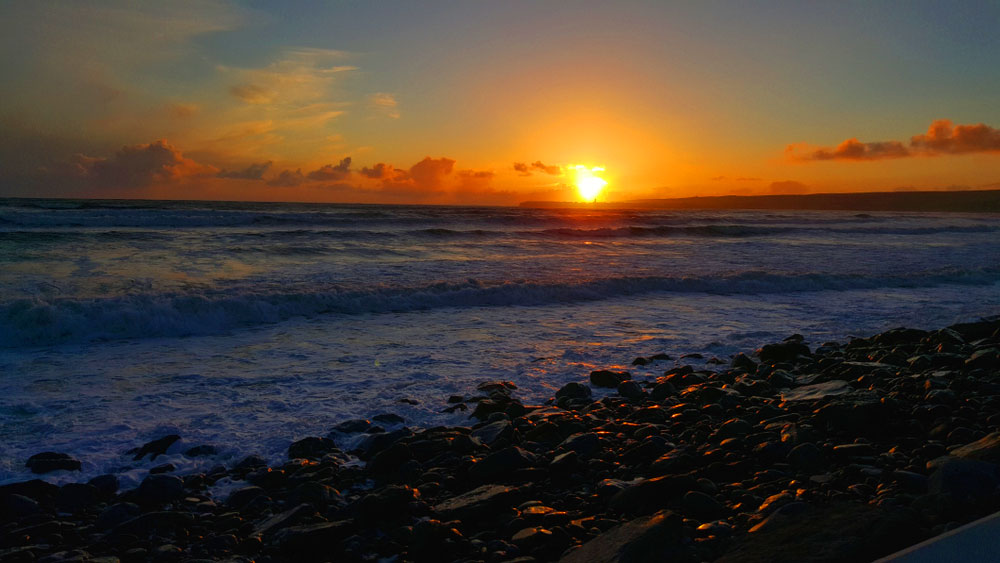 Sunset In Lahinch