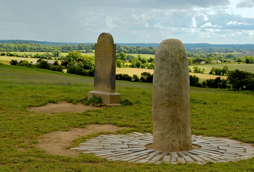 The Stone of Destiny at the Hill of Tara