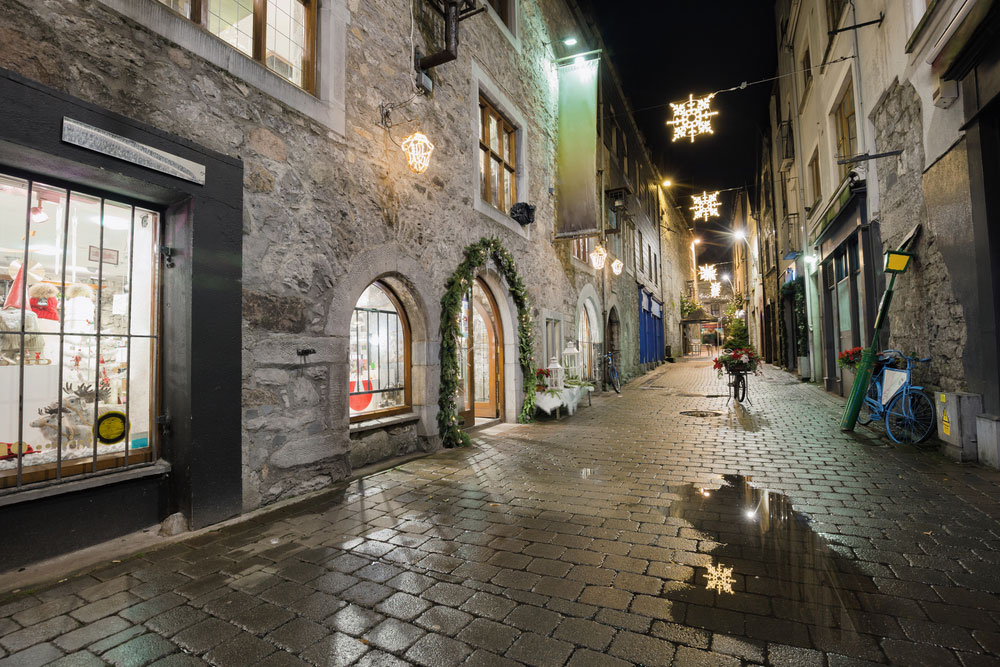 A stroll down Kirwan's Lane in Galway City