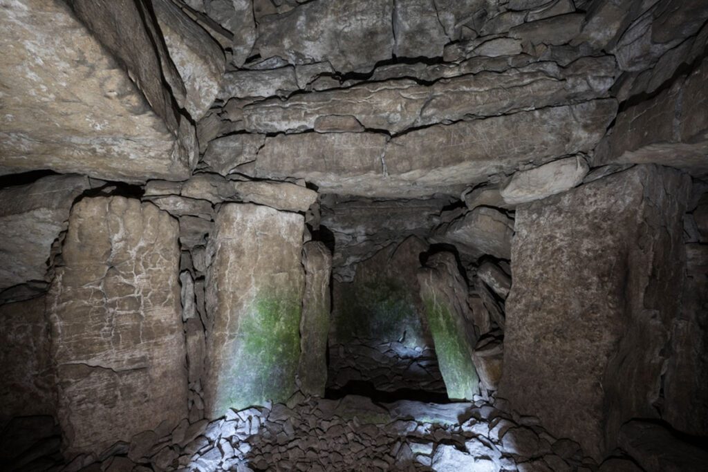 Inside The Carrowkeel Passage Tomb