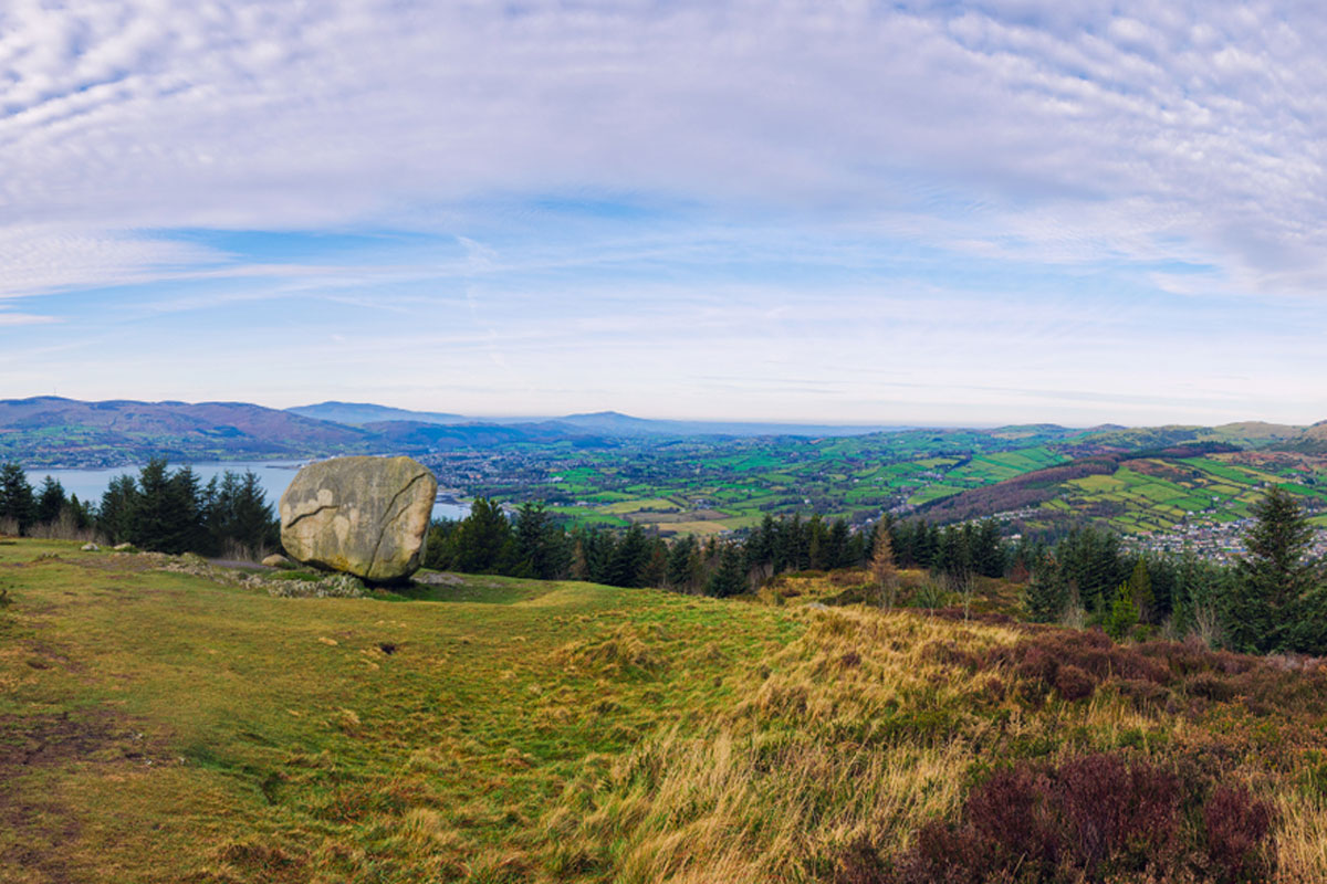 Rostrevor Forest and Cloughmore Stone